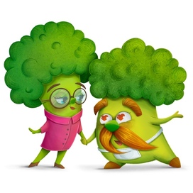 Влюблённая парочка | Mr. and Mrs. Broccolo
