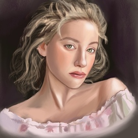 The portrait of the one of the most amazing actresses 