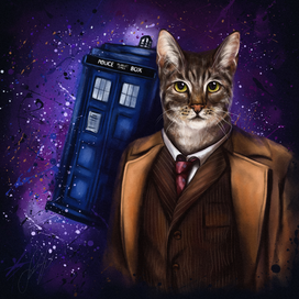 Doctor Who Cat