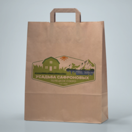 Усадьба Сафроновых Paper Shopping Bag