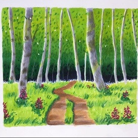 Лесная поляна