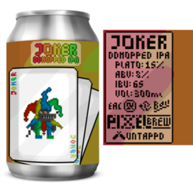 Joker DDH IPA Beer Can Design