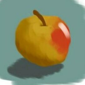 Просто яблоко