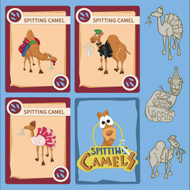 Карточная игра Плюющиеся верблюды