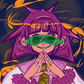 портрет с руками и простым фоном