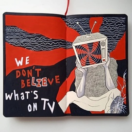 We don't believe what's on TV