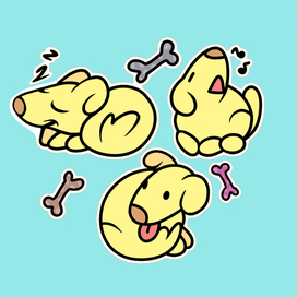 Песик(стикеры)