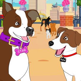 Иллюстрация к детской книге "I'm A Star"