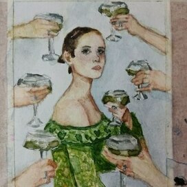 девушка голубых кровей