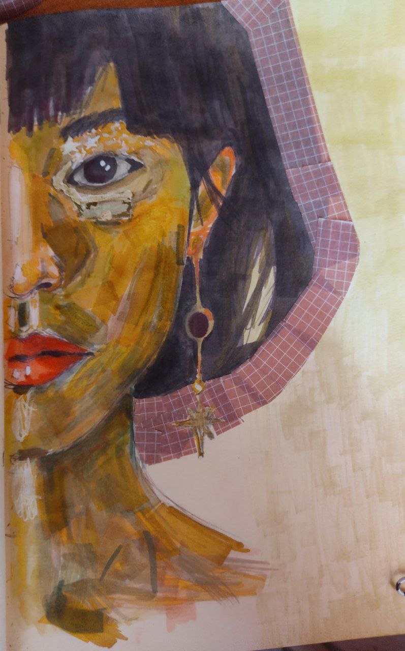 лицо девушки азиатки