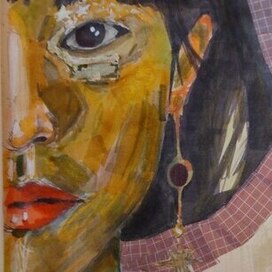 лицо девушки азиатки