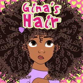 Иллюстрация к детской книге Gina’s Hair