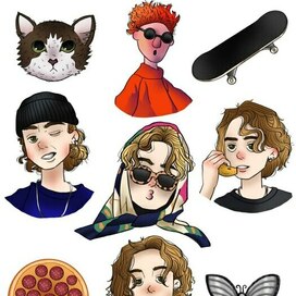 Индивидуальный стикер-пак