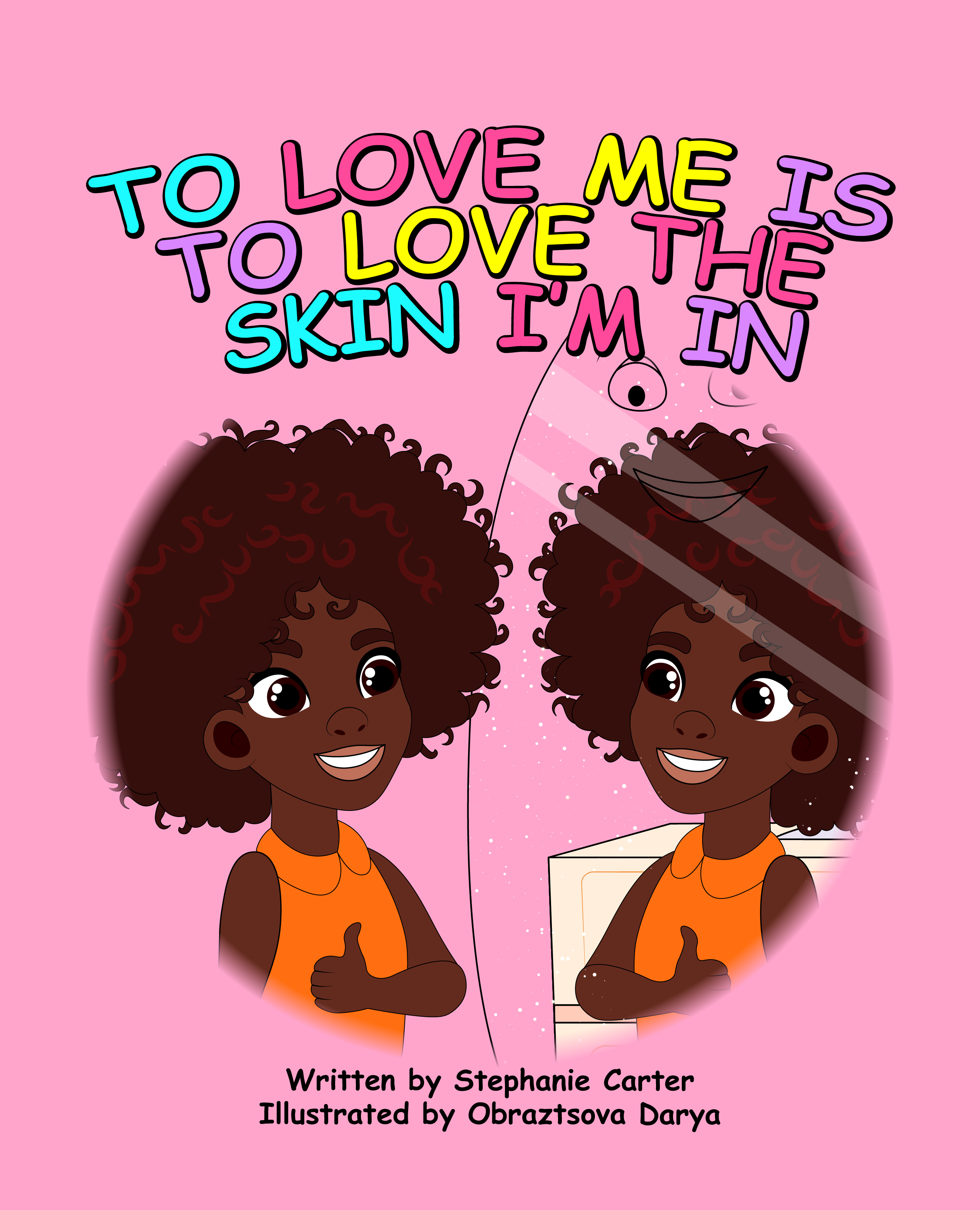 Иллюстрация к детской книге To Love Me is to Love The Skin I'm In