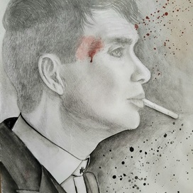 Tommy Shelby.  Peaky blinders 