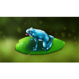 иллюстрация/illustration лягушка/frog