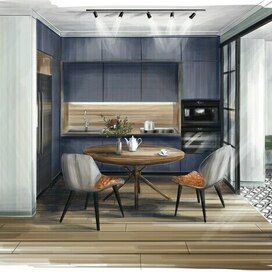 Скетч кухни