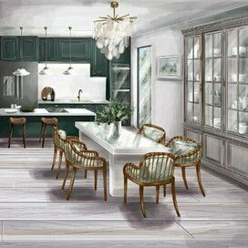 Скетч кухни