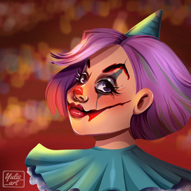 Clown girl