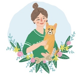 Девочка с собачкой