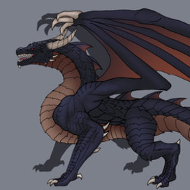 Концепт арт дракона
