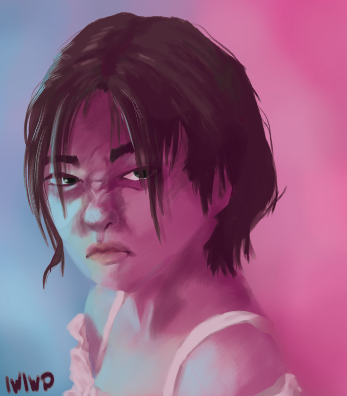 Иллюстрация Дикарка | Illustrators.ru