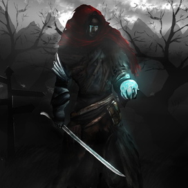 Dark fantasy concept