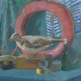 Птица и спасательный круг