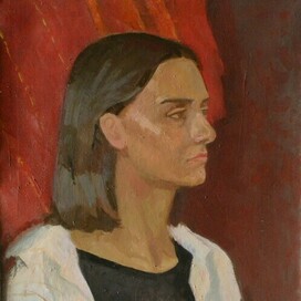 Портрет на красном