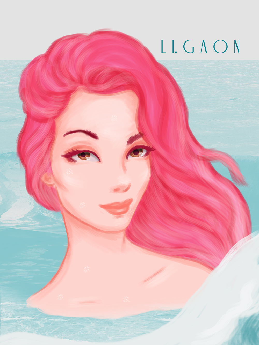 Иллюстрация Русалка в стиле персонажи | Illustrators.ru