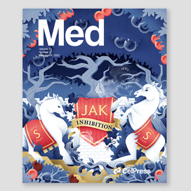 Обложка для медицинского издания "Med" журнала "Cell"