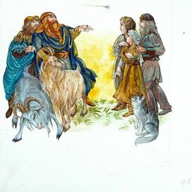 Иллюстрация к книге"Скандинавские легенды"