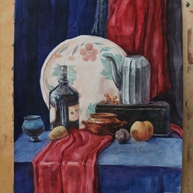 Натюрморт в акварели