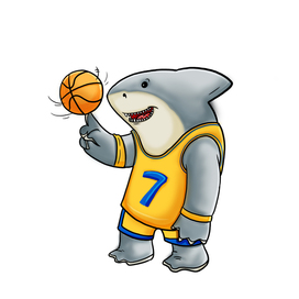Акула баскетболист