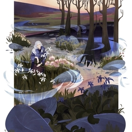 Illustration for Howl's Moving Castle novel | 3