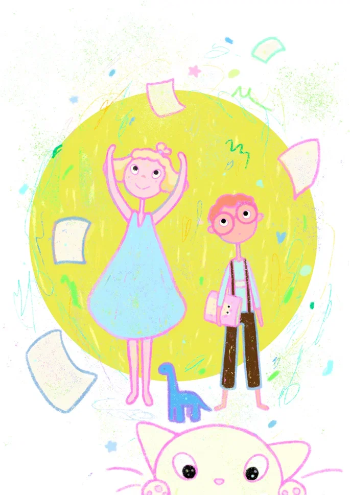 Иллюстрация Серия иллюстраций для детской книги в стихах в стиле