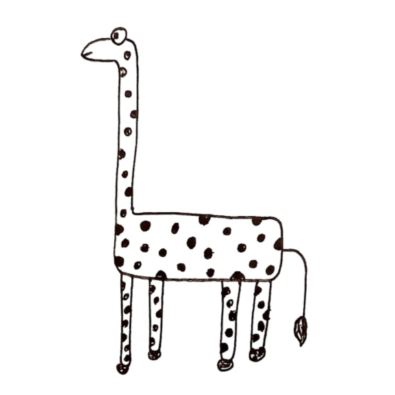 Иллюстрация Жираф | Illustrators.ru