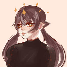 Скетч персонажа.