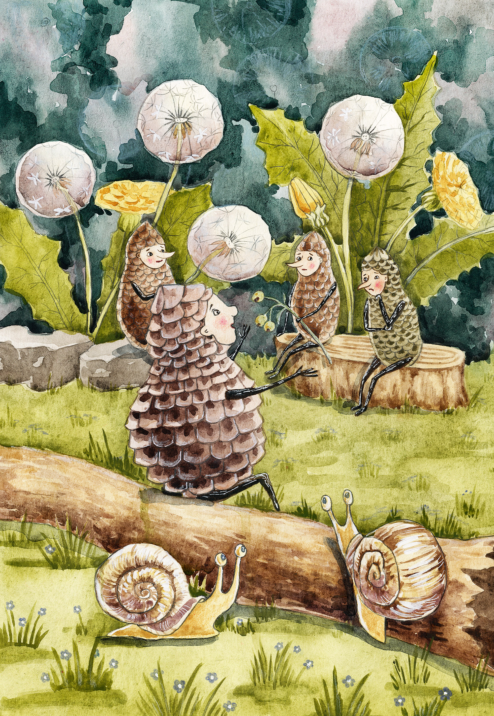 "Шишки на привале"