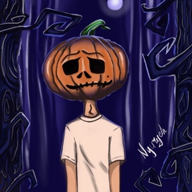 Sad pumpkin 