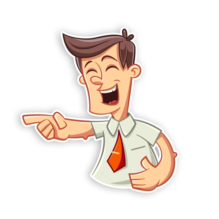 Иллюстрация Офисный клерк - Валерик в стиле 2d, персонажи