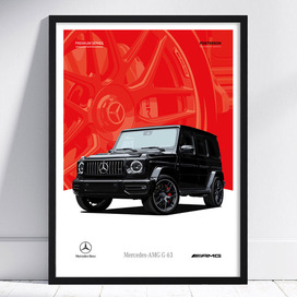 Постер Mercedes-Benz AMG G 63