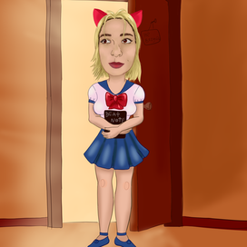 Девочка, которая врёт, что не любит аниме