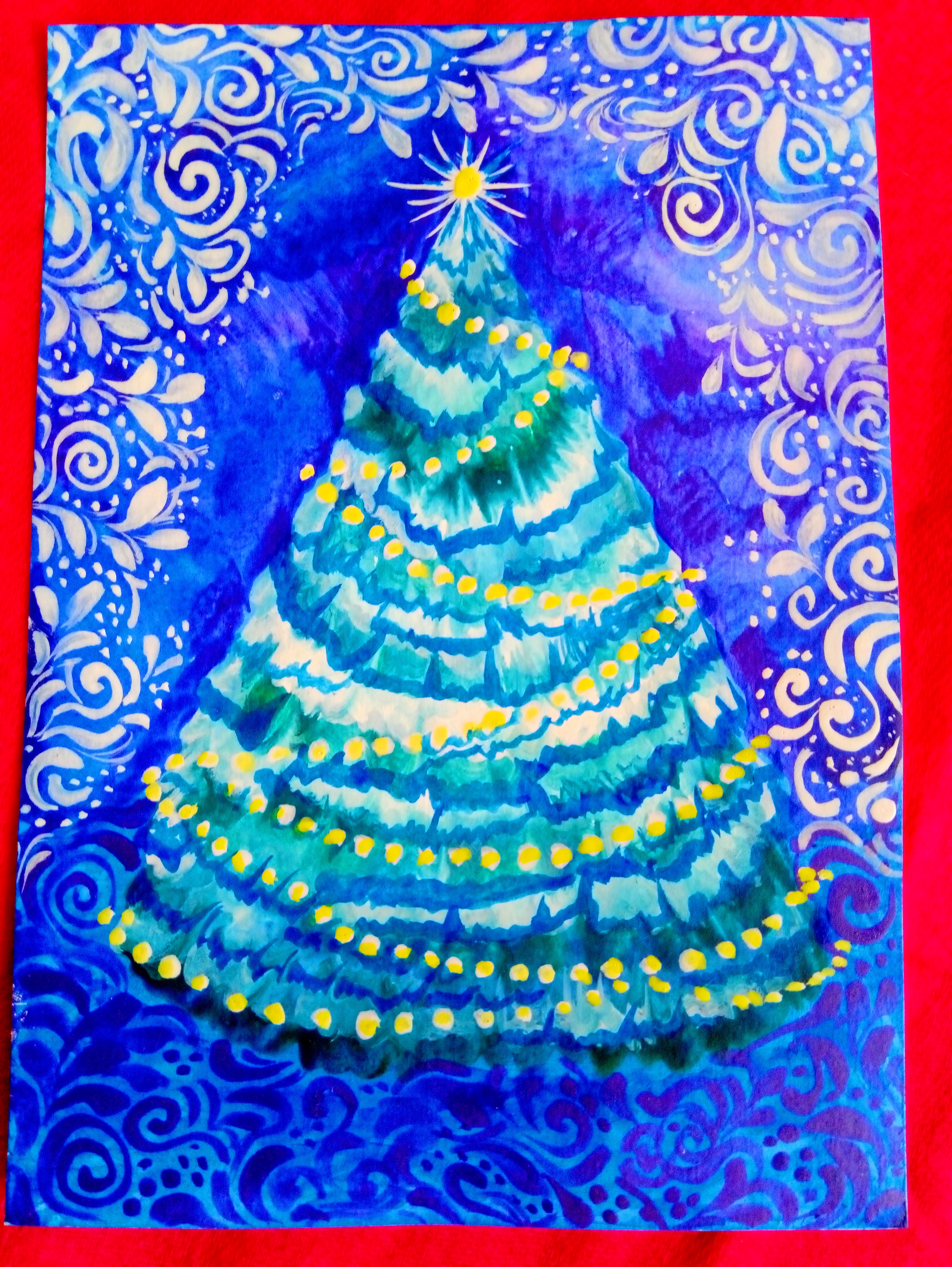 Открытка. Новогодняя сказка