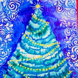 Открытка. Новогодняя сказка