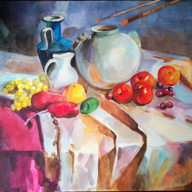 Натюрморт фрукты 