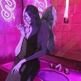 Концепт персонажа ведьмы 