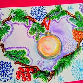 Открытка. Новогоднее волшебство