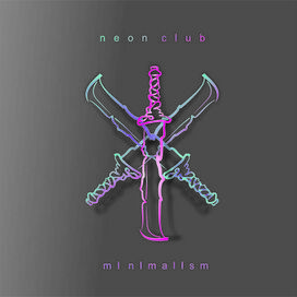 neon club "logotip" Киберпанк неон