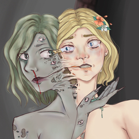 Иллюстрация к "раздвоению личности" 